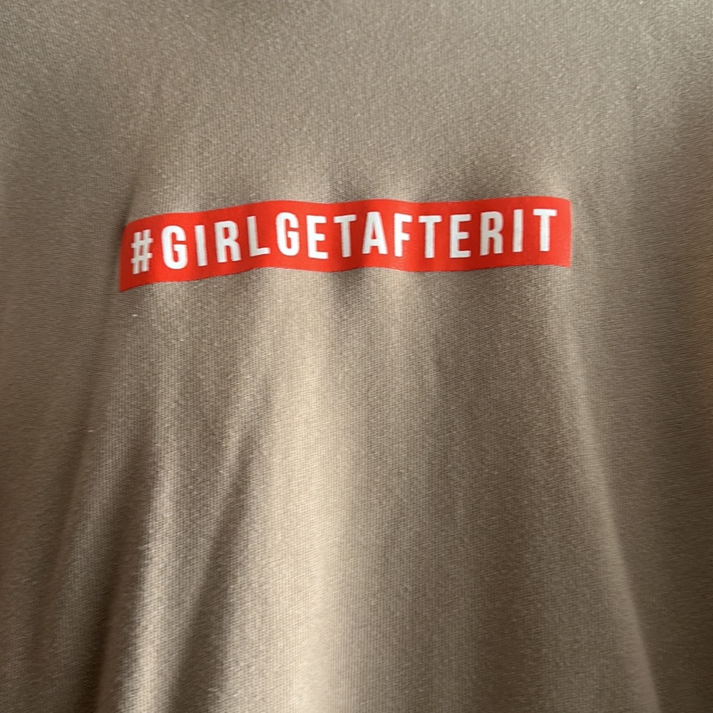 Girl Get After It Hoodie. View 2